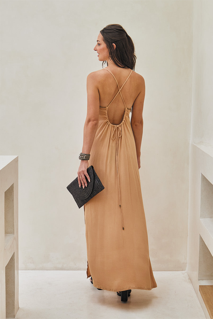 Nexus Long Dress – Vivid Solids