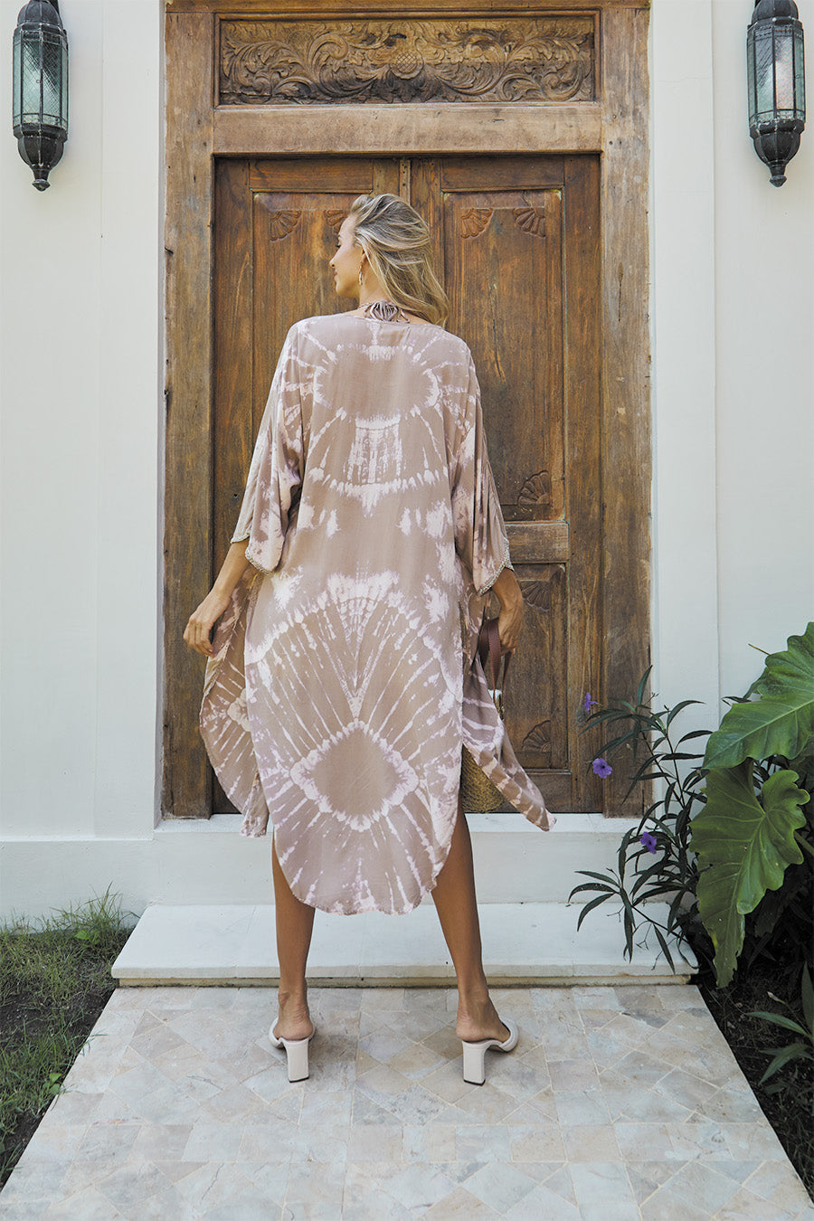 Lunaire Kimono & Top – Funky Tie Dye