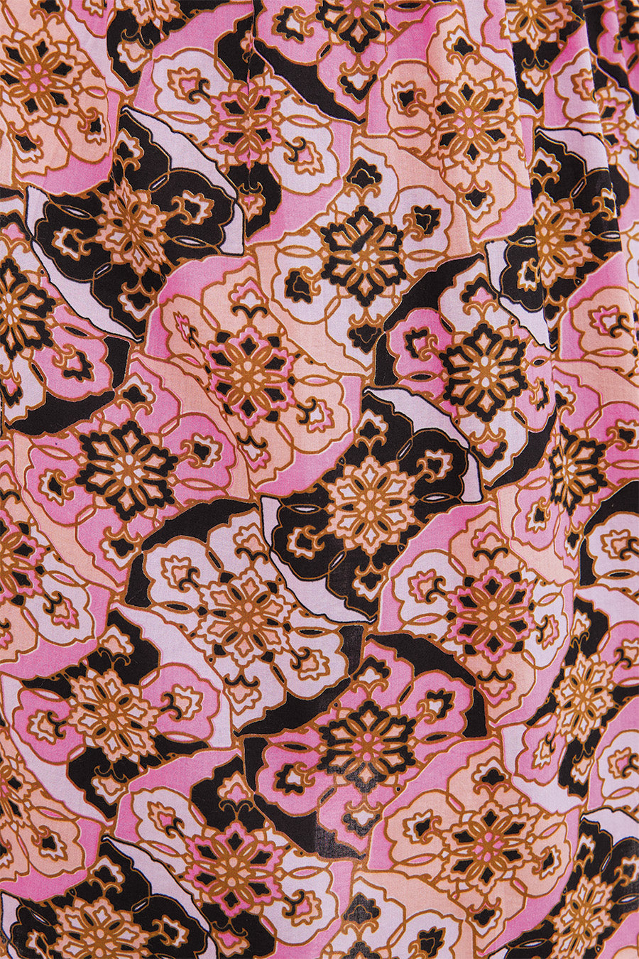 Gypsy Kimono & Top – Psychedelic Print with Lace