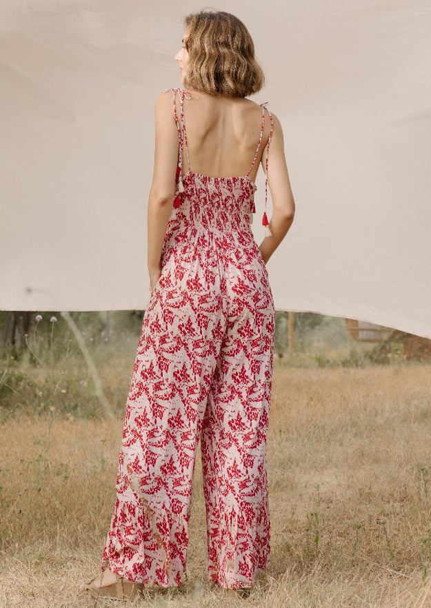 Dixie Jumpsuit // Saintes Print