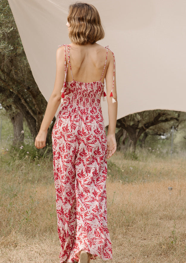 Dixie Jumpsuit // Saintes Print