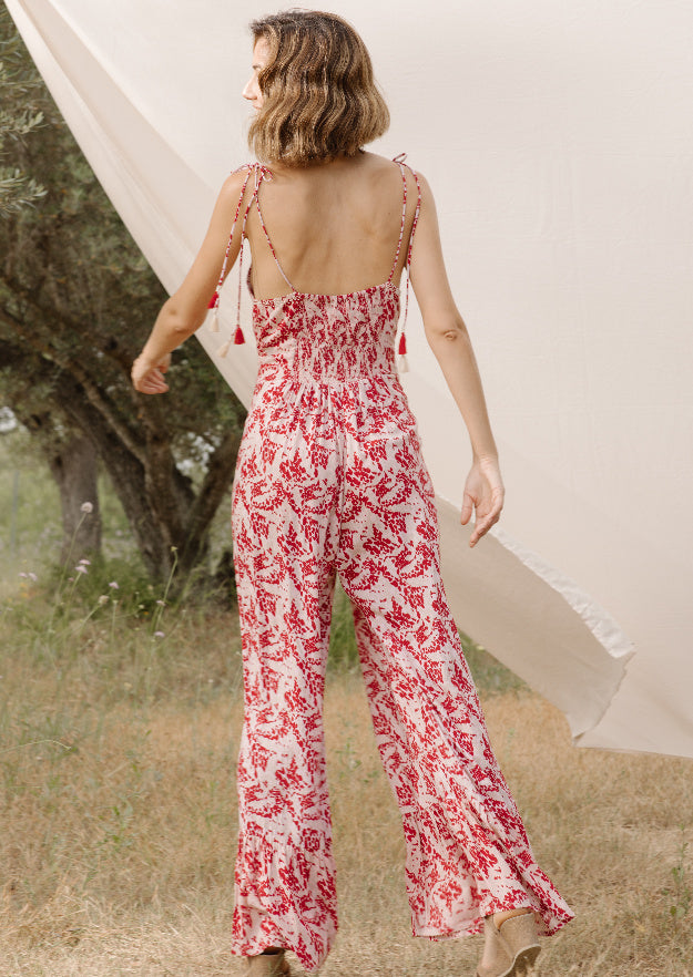 Dixie Jumpsuit // Saintes Print