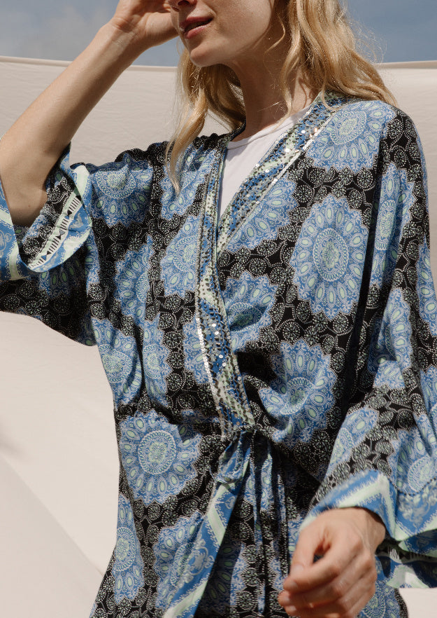 Imogen Kimono // Visions Print