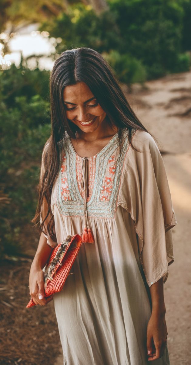 Caftan long Vera