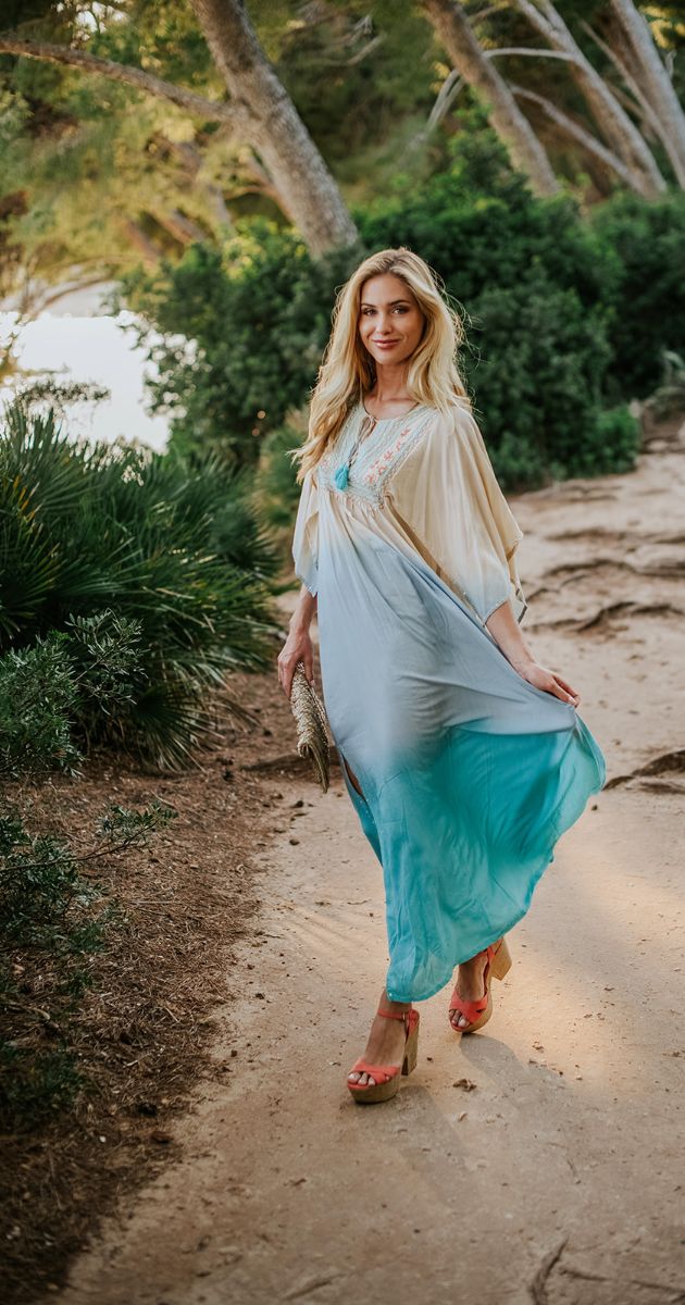 Caftan long Vera