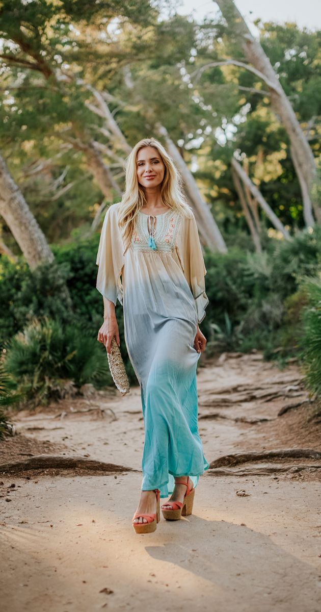 Caftan long Vera