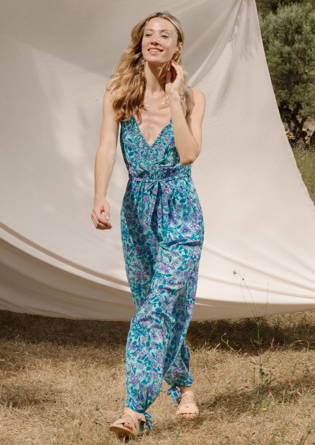 Luella Jumpsuit  // Los Rosales Print