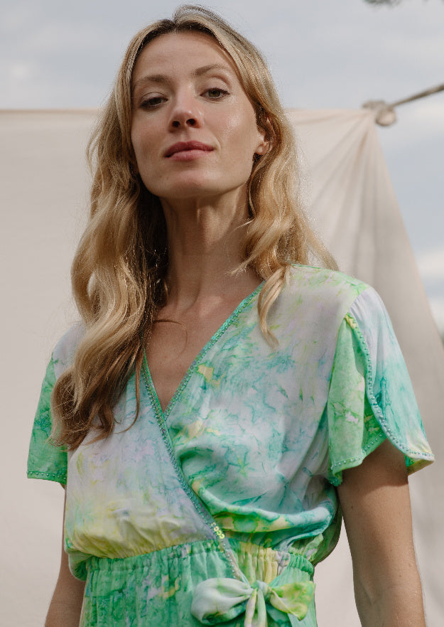 Lalita Mini Dress // Eteréa Tie Dye