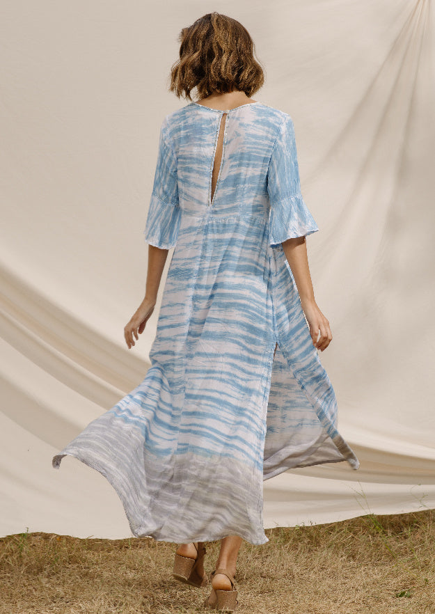 Jasmine Kaftan // Petricor Tie Dye