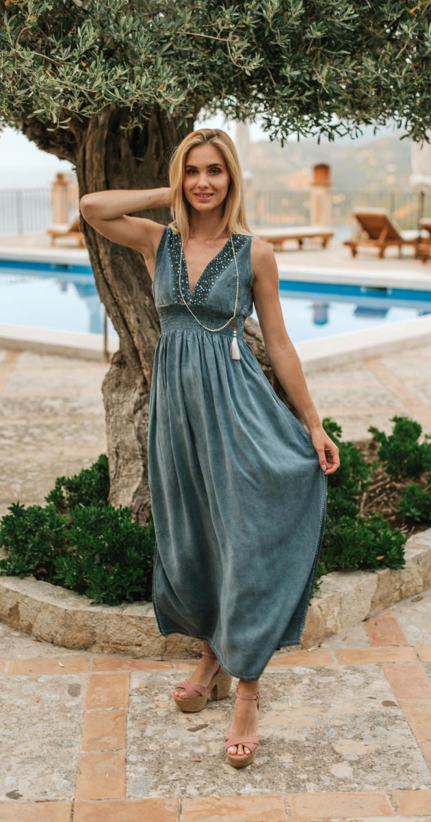 Robe longue Eleah