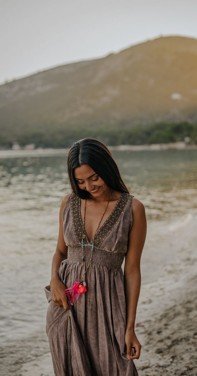 Robe longue Eleah
