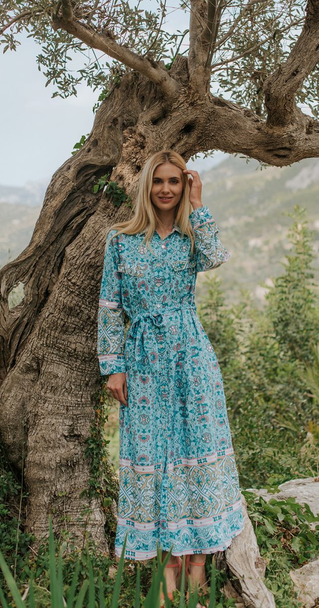 Robe longue Melea