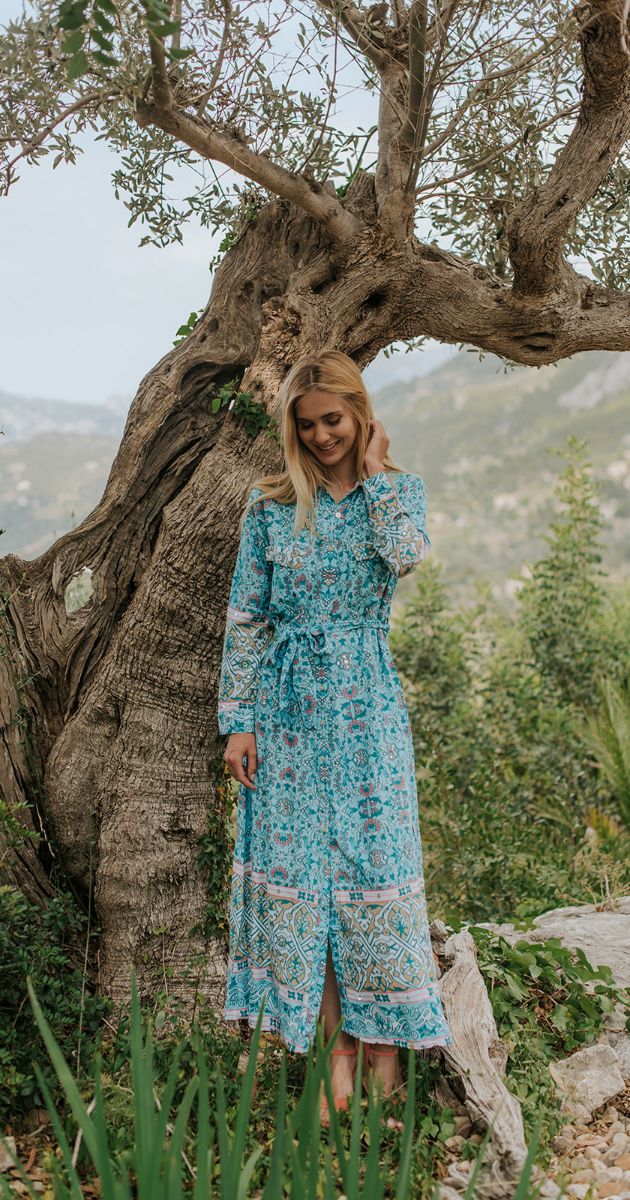 Robe longue Melea