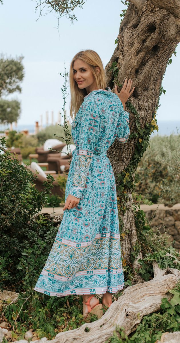 Robe longue Melea