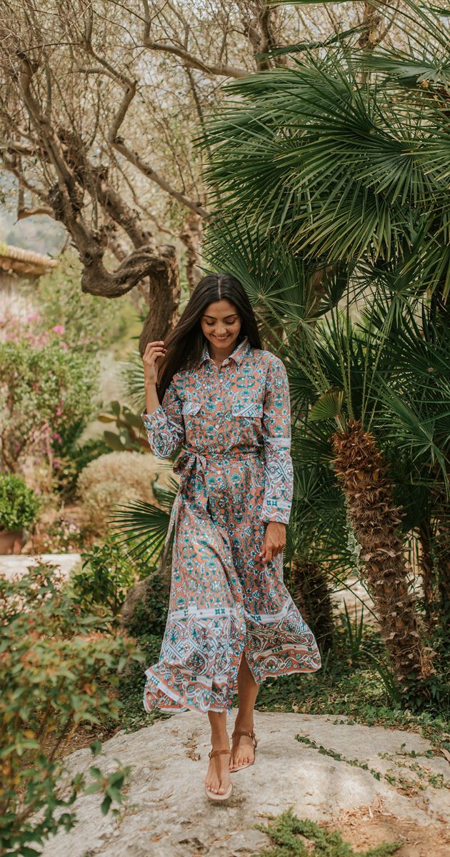 Robe longue Melea
