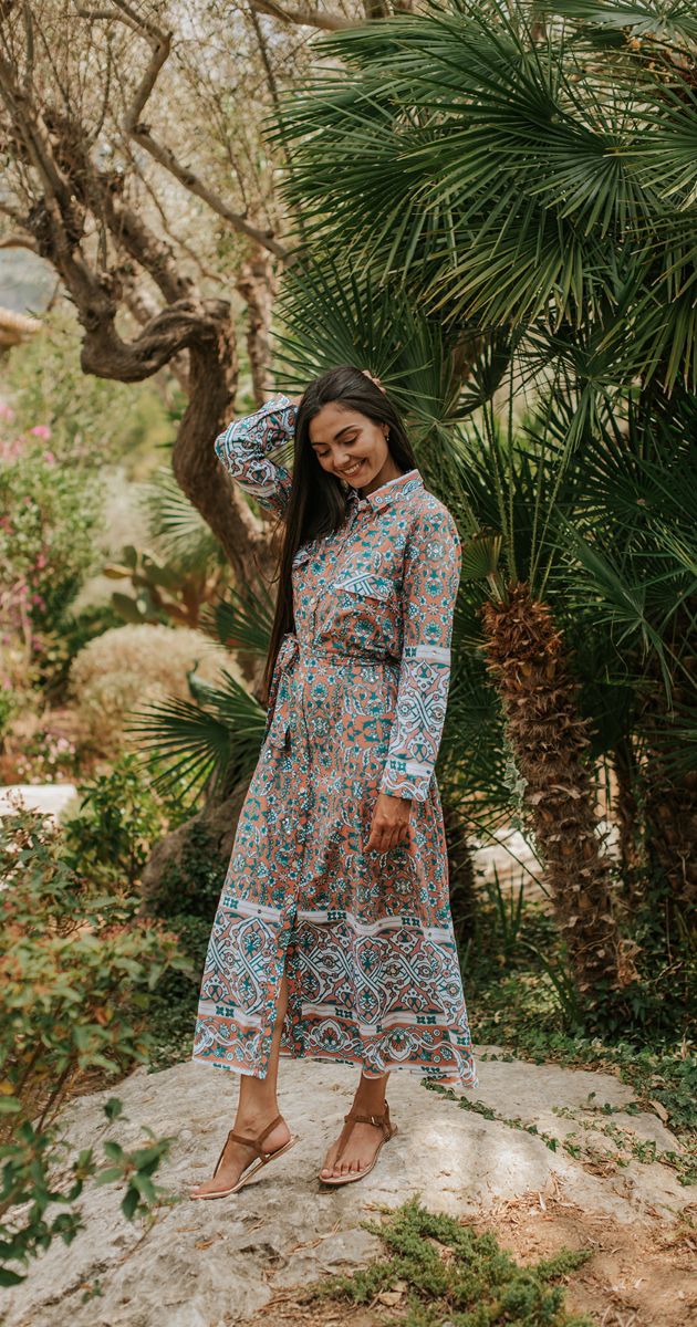 Robe longue Melea
