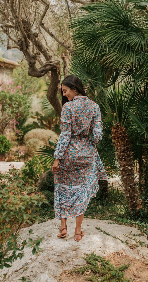 Robe longue Melea