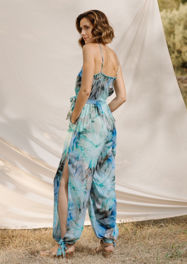 Luella Jumpsuit // Nubes Tie Dye