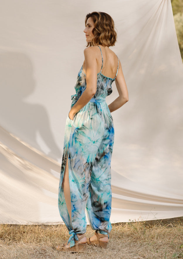 Luella Jumpsuit // Nubes Tie Dye