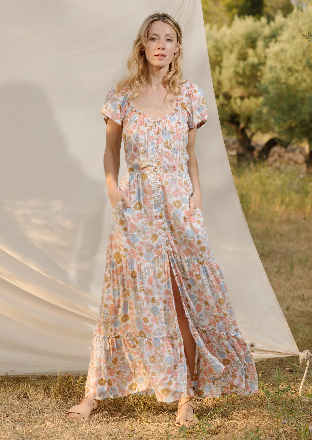 Eloise Dress // Los Rosales Print