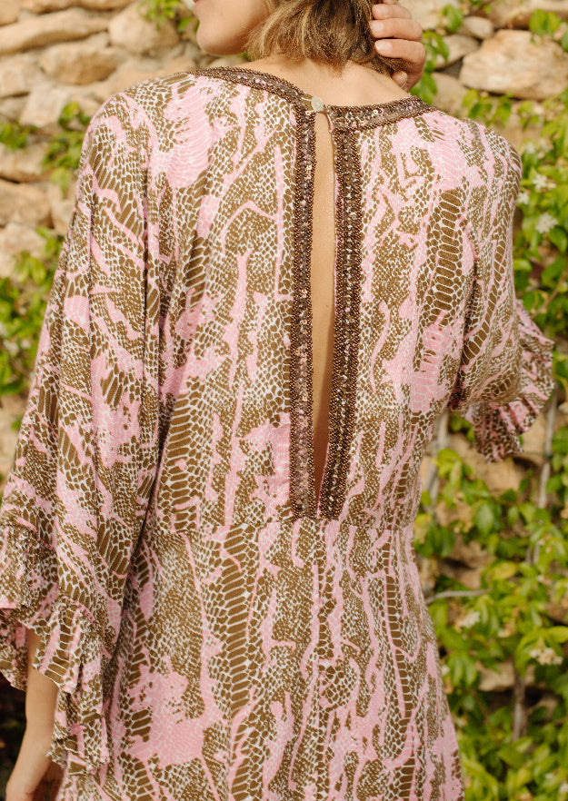 Goldie Mini Dress // Selva Print