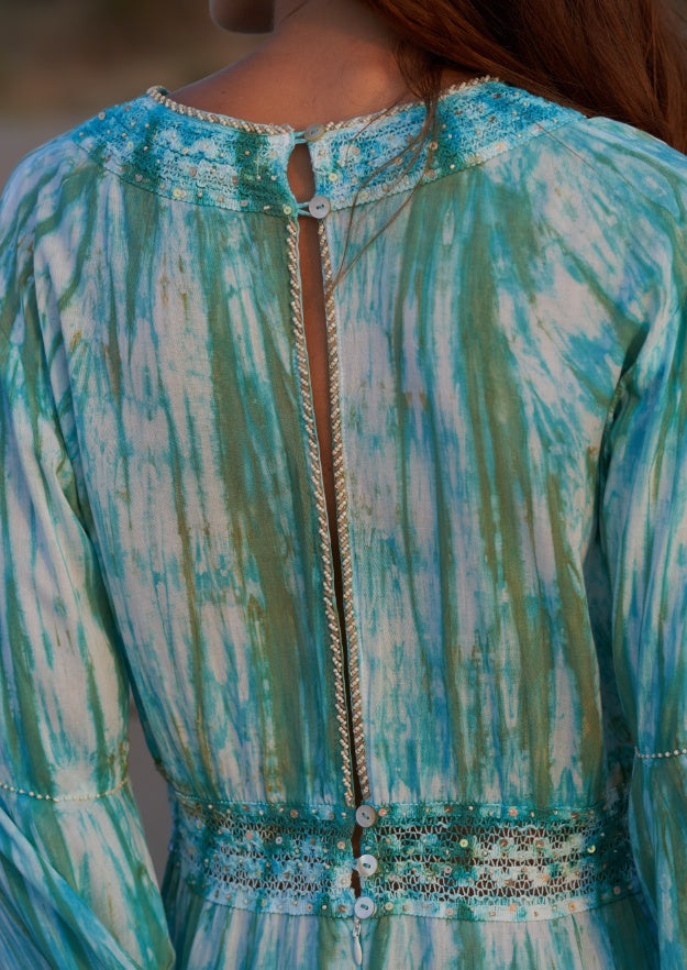 Cora Kaftan // Tanit Tie Dye - Verde