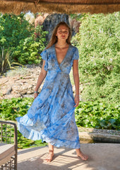 Robe Rani // Molí Tie Dye - Bleu