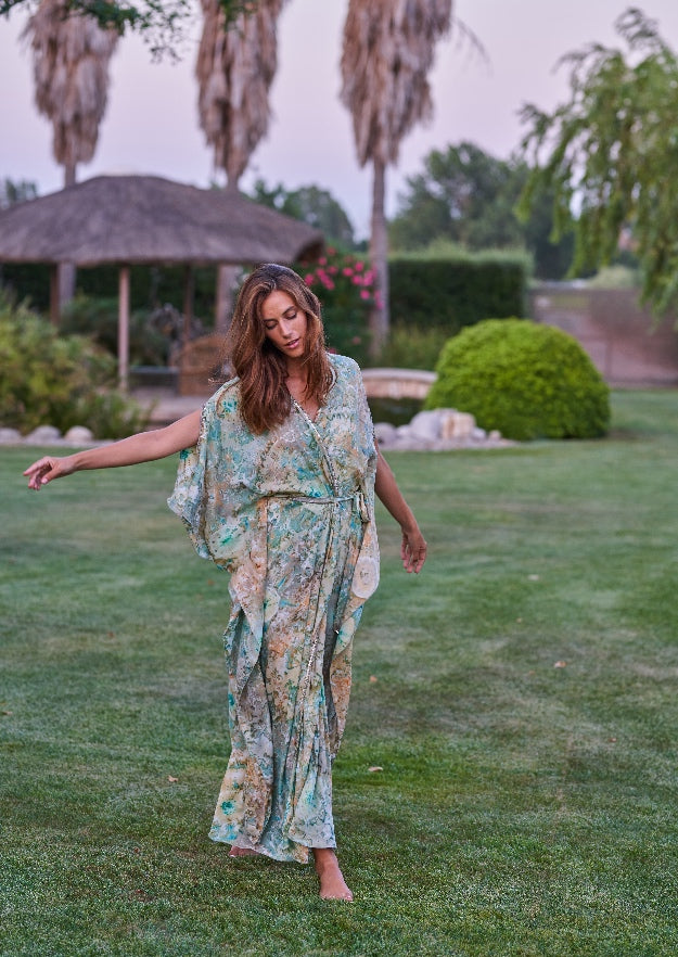 Lola Kaftan // Bora Tie Dye - Gold