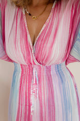 Brielle Duster // Stripes Batik