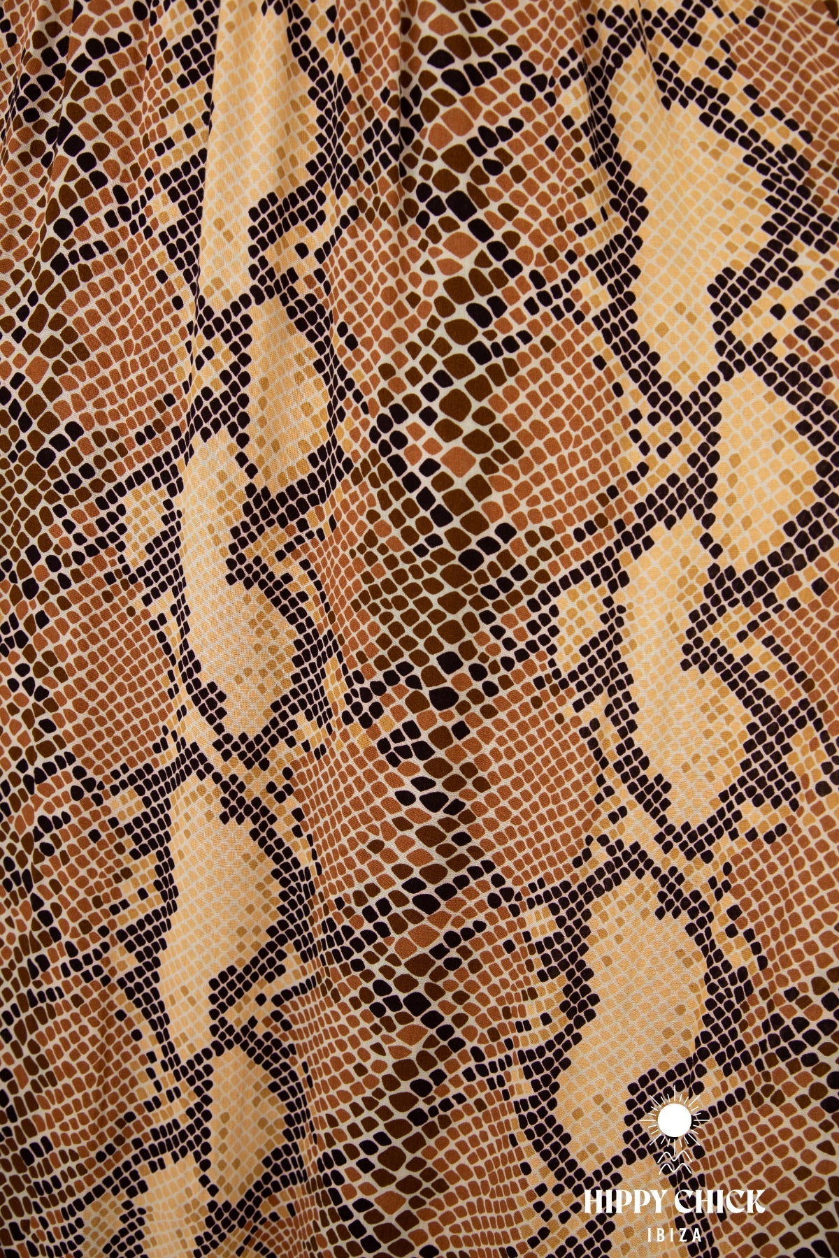 Verbena Long Dress // Animal Print