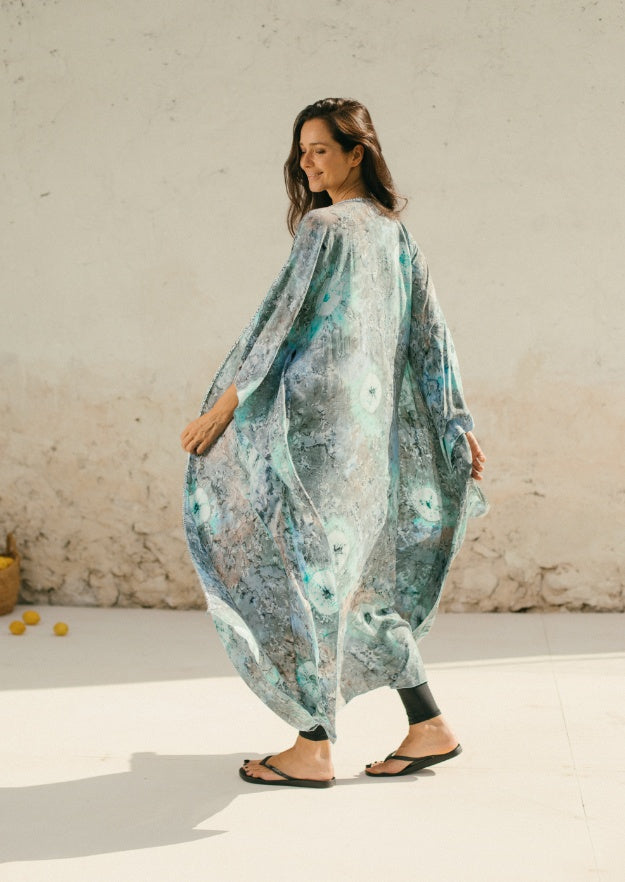 Lola Kaftan // Bora Tie Dye - Blue