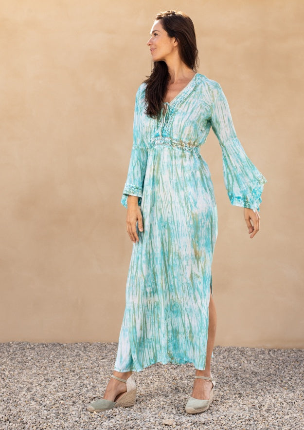 Cora Kaftan // Tanit Tie Dye - Verde