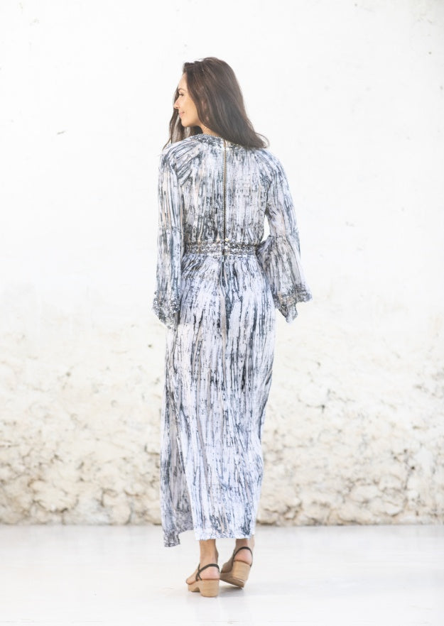 Cora Kaftan // Tanit Tie Dye - Grey